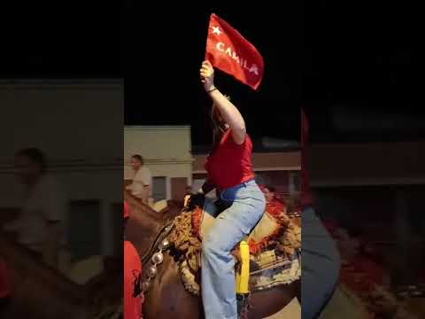 Gran Caravana en Cierre de Campaña, Camila Ramierz, Candidata a Intendenta en Fuerte Olimpo Lista 2A