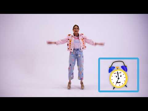 BETI śpiewa i uczy w 4FUN KIDS -  Zabawa w Posągi  - Zegarek tyka TIK TAK