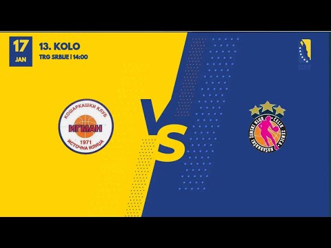 🔴 LIVE 🏀 Igman vs KŽK Čelik BH Telecom | 13. kolo | ⏰ 17.01.2026 | 14:00