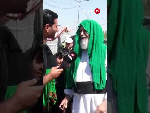 شاهد بالفيديو.. الامام الحسين ع كأنما متوجهين للجنة    #shorts