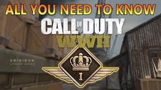 ALL YOU NEED TO KNOW ABOUT CALL OF DUTY WWII RANKE