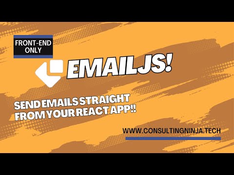 Send Email Using Javascript Only Client Side Code Emailjs