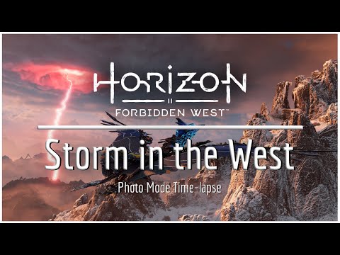 Storm in the West || Horizon Forbidden West - Photo Mode Time-lapse