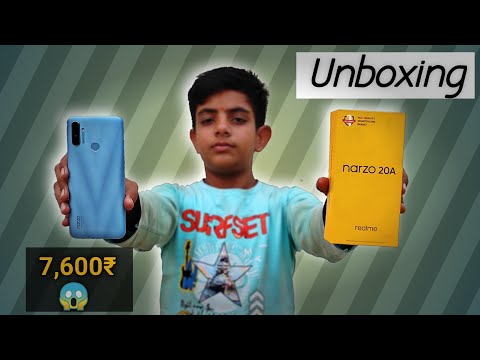 realme Narzo 20A Unboxing|Best smartphone under 10000₹|Narzo 20A review |Narzo 20A Camera