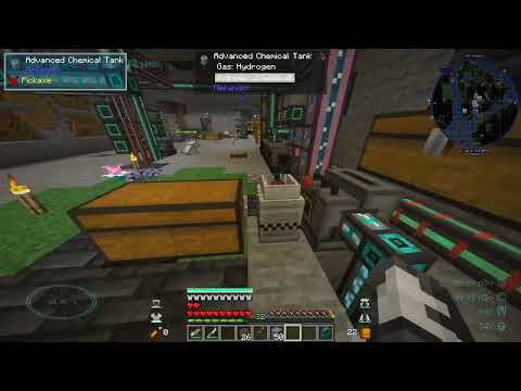 Automated food farm in Minecraft: mekanism and create