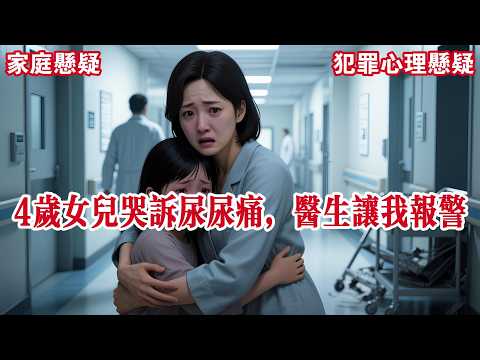 【完结】老公给 4 岁女儿洗澡后，女儿哭着说尿尿的地方痛。我紧张得不行，当即决定带她到医院做检查。老公却很慌张地阻止我。他说这可能是女儿喝水少了才导致的，认为没必要过度检查。#有声小说 #悬疑 #助眠