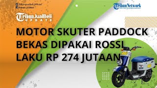 Fantastis! Motor Skuter Paddock Bekas Dipakai Valentino Rossi Laku Rp 274 Jutaan