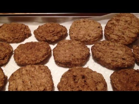 Jimmy Dean Sausage Patties Freeze Dried in my Home...