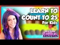 Learn To Count For Kids Counting To 25 On Tea Time With Tayla