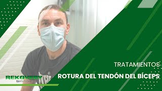 Ejercicios de rehabilitación tras una rotura del tendón del bíceps