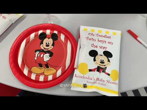 Mickey Mouse Themed Baby shower