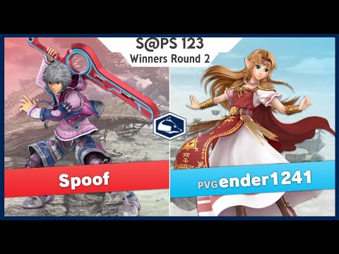 S@PS 123 Ultimate Singles - Spoof(Shulk/Falco) vs PVG | ender1241(Zelda) Winners R2