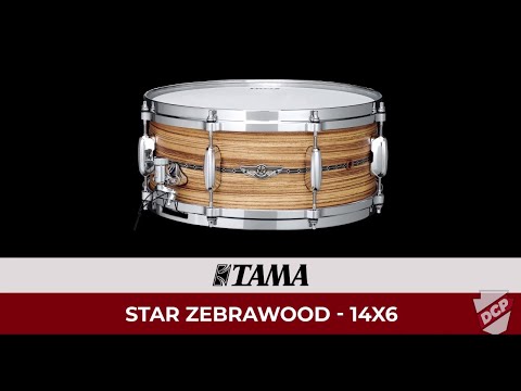 Tama Star Snare Drum Zebrawood 14x6