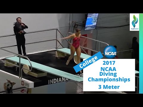 2017 NCAA Championships - Womens 3 meter Springboard Diving Finals