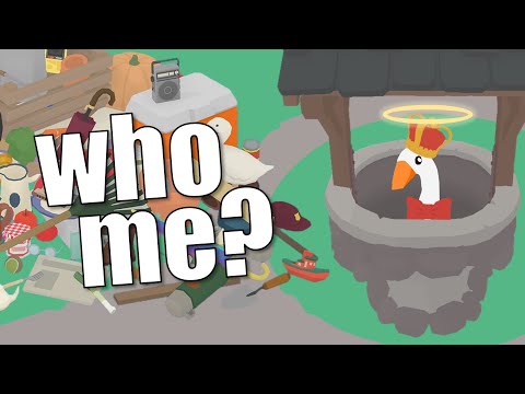 EVERYTHING in the well • untitled goose game CHAOS