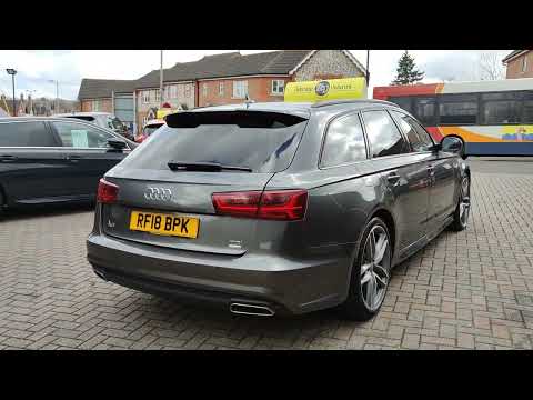 2018 (18) Audi A6 2.0 TDi S-Line S-Tronic Black Edition Avant