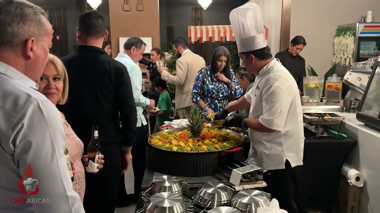 Promotional video thumbnail 1 for Chefaricas – Live Paella & Catering