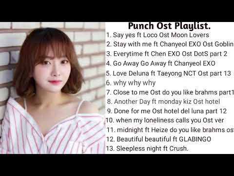 [PLAYLIST] Punch Ost  Playlist, K-Drama ost sing by punch.