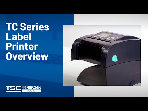 Image of TSC TC200 Series Desktop Thermal Transfer Label Printers video thumbnail