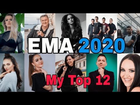 EMA 2020 (Slovenia) - My Top 12