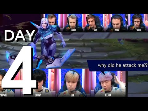 Groups Day 4 Best of Highlights with Voice Comms (Translated) - 2020 World Championship