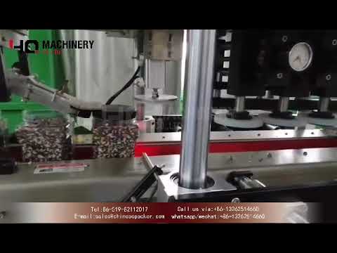inline plastic jar cap tightener|YQ machinery automatic cap closing machine