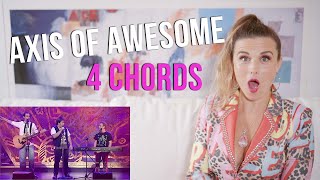 Vocal Coach Reacts to Axis of Awesome - 4 Chord song
