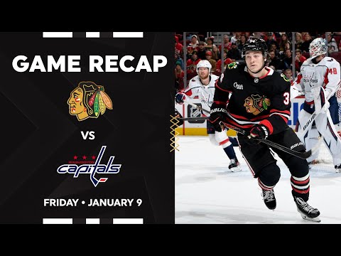 Blackhawks vs. Capitals Game Highlights | 1.9.26