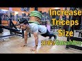 Increase TRICEPS Size | Top 5 Exercise for BIGGER TRICEPS