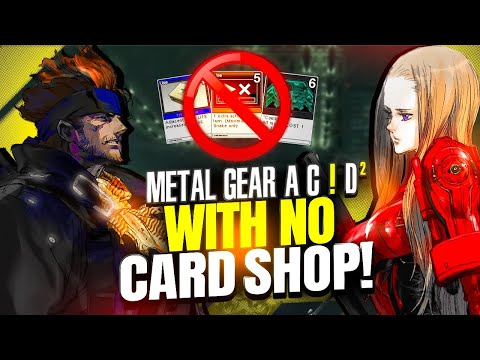 Can You Beat Metal Gear Acid 2 Without the Card Shop?