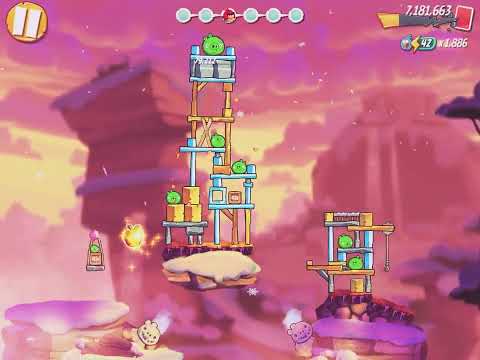 Angry Birds 2: level 907 (Cobalt Plateaus/ Pigfoot Mountain)