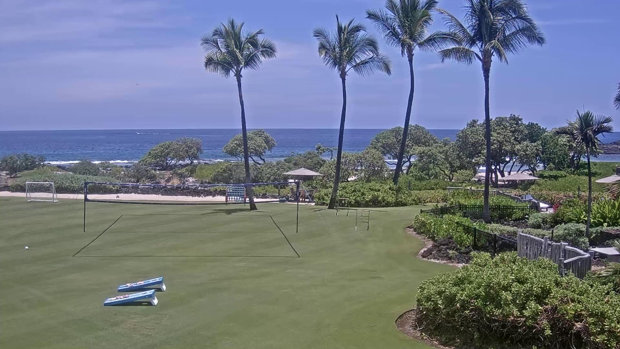 Live webcam view of Campo de Golf y Costa de Kohanaiki