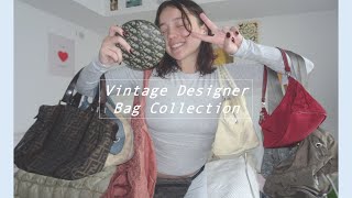 *HUGE* Vintage Designer Bag Collection/Haul & how to find cheap vintage designer!