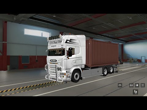 ETS2 [1.46] Tuning Scania R580 containertruck
