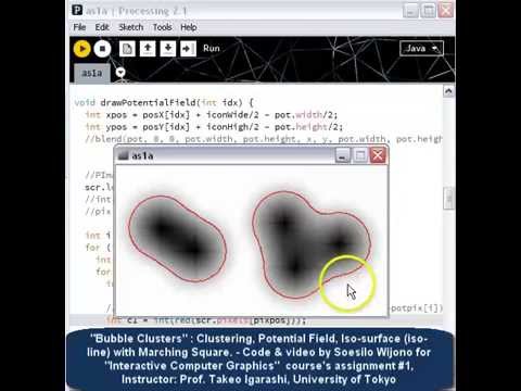 Bubble Clusters - Interactive Computer Graphics