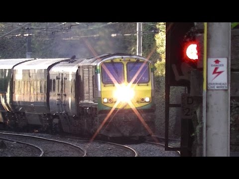 IE 201 Class Locomotive 227 + Enterprise 9003 - Killester, Dublin