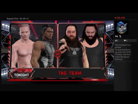 WWE2k17  My career mode