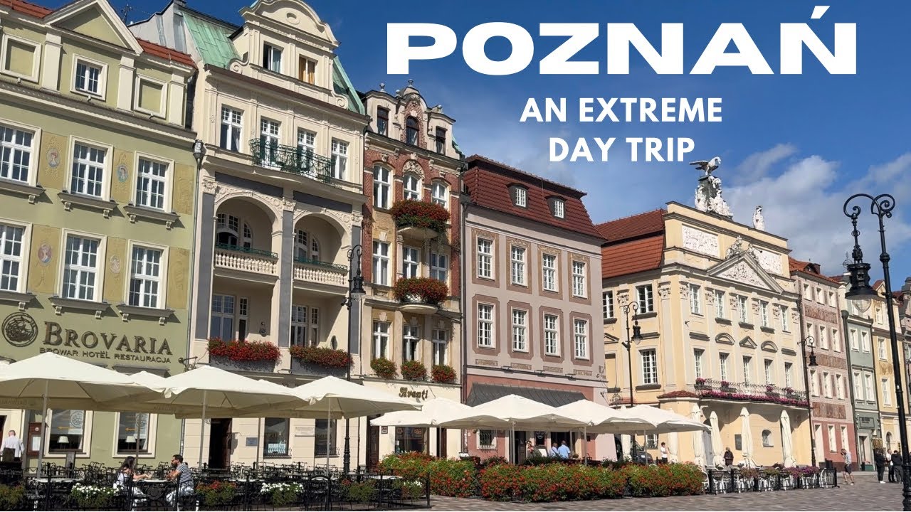Poznan, Poland - An Extreme Day Trip Ep1 #poland #travelvlog 