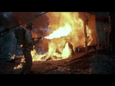 Missing In Action II-The Beginning - Chuck Norris Using A Flamethrower