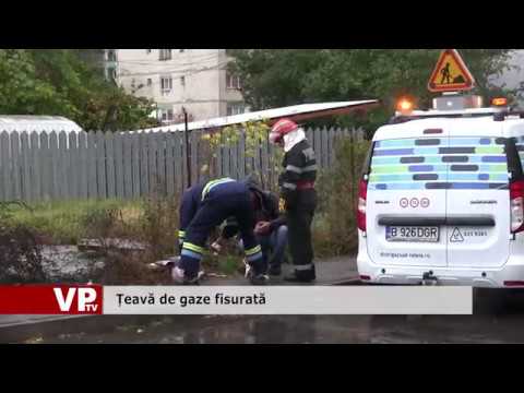 Țeavă de gaze fisurată