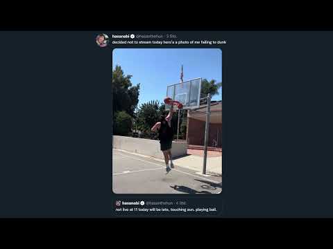 HasanAbi August 28, 2022 – NO STREAM TODAY 🏀