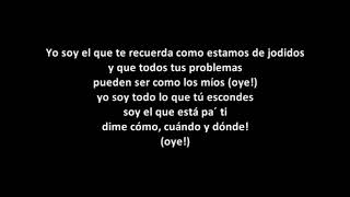 Letra CALLE 13 - Digo lo que pienso