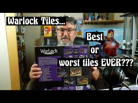 Warlok Tiles Review.  Best or worst dungeon tiles for your D&D game?