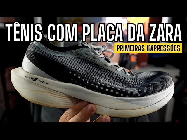 TÊNIS com PLACA de CARBONO da ZARA: primeiras impressões
