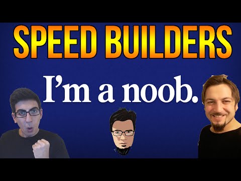 3 NOOB SPEED BUILDERS!!