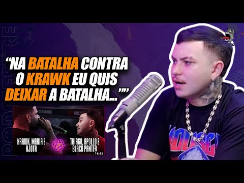 THIAGO FALA SOBRE KRAWK