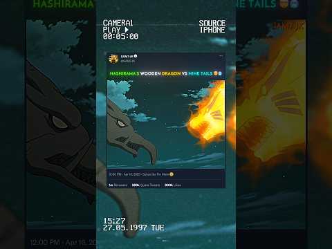 WOODEN DRAGON Vs NINE TAILS 🤯🥶