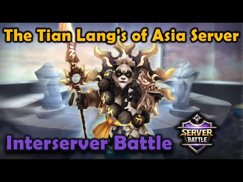 The Tian Lang's of Asia Server Team 1 - Interserver Battle - Summoners War