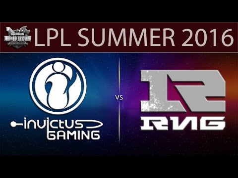 [LoL Highlights] iG vs RNG G2 | LPL Summer 2016 (18.06.2016) Invictus Gaming vs Royal Never Give Up