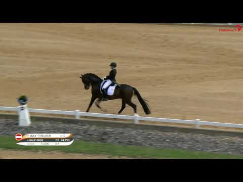 Victoria Max-Theurer gewinnt den Preis der Meggle Gruppe I Pferd International München 2022